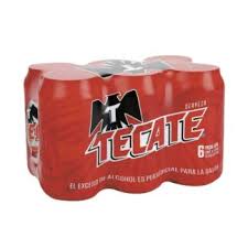 TECATE LTA SIX PACK 330ML